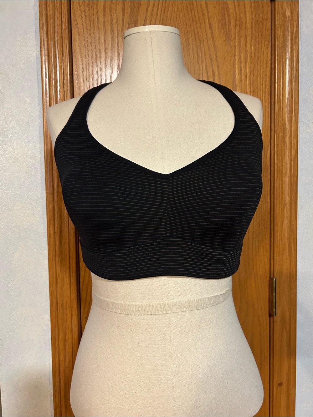 Lululemon Black Sports Bra Size 10
